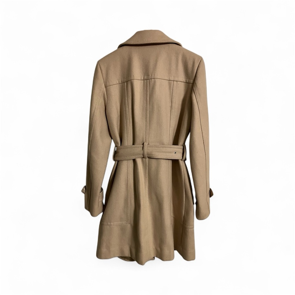Kenneth Cole Women’s Knee Length Wool Blend Coat – Size 10 - Picture 3 of 11